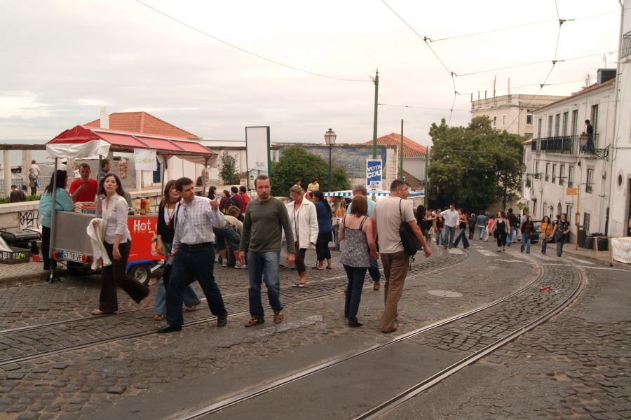 Marchas populares das Festas de Santo António de Lisboa - Vista Geral