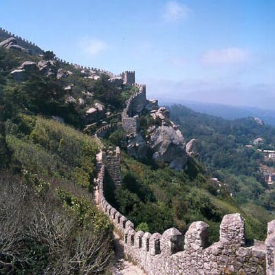 Castelo dos Mouros - parte da muralha_2