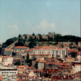 Castelo de São Jorge - muralhas e vista