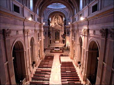 Convento de Mafra - Nave da Basílica