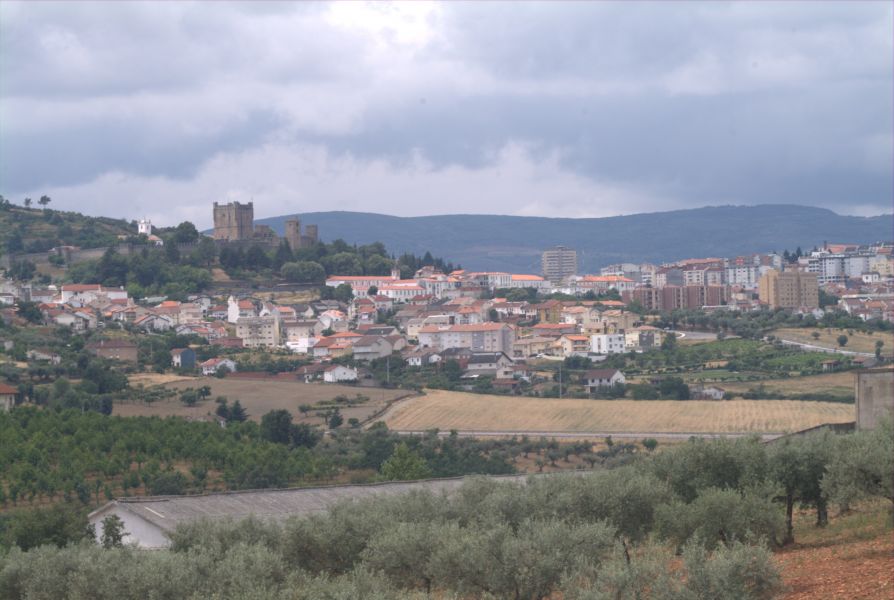 Castelo de Bragança e vista sobre a cidade