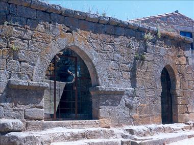 Fachada de castelo de Castelo Rodrigo
