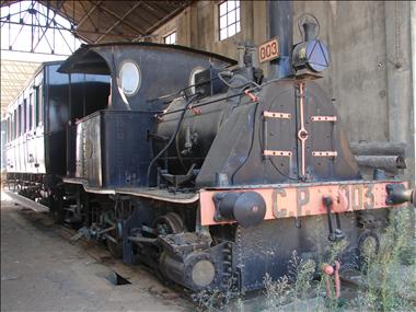 Museu Ferroviário do Entroncamento - Locomotiva