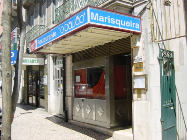 Restaurante O Pavão - fachada