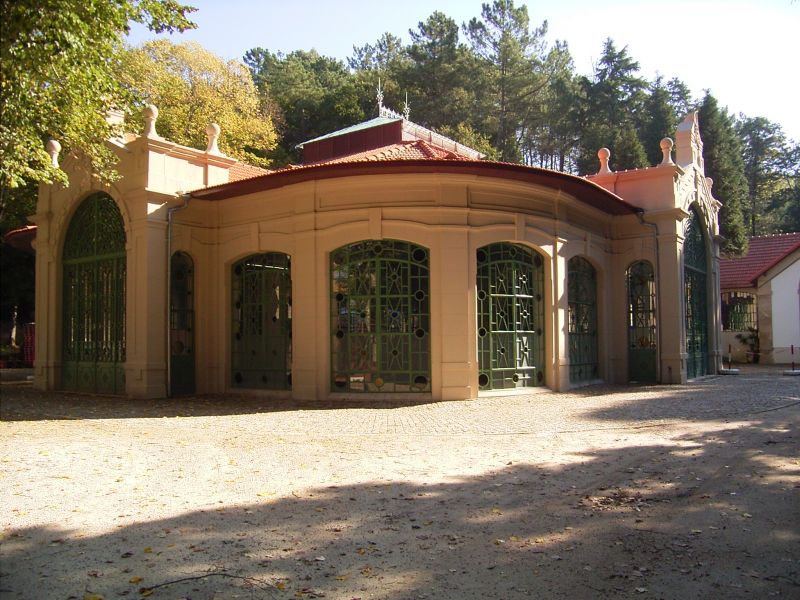 Termas de Melgaço - Pavilhão das Nascentes (fachada lateral)