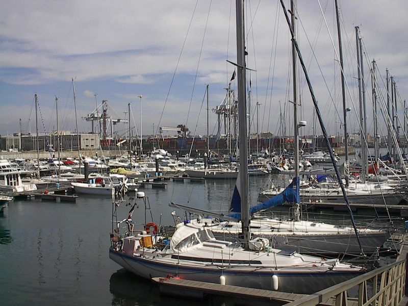 Marina do Porto de Leixões - Vista geral