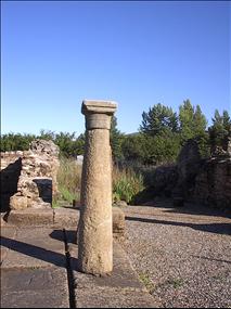Cidade Romana de Ammaia - pilar