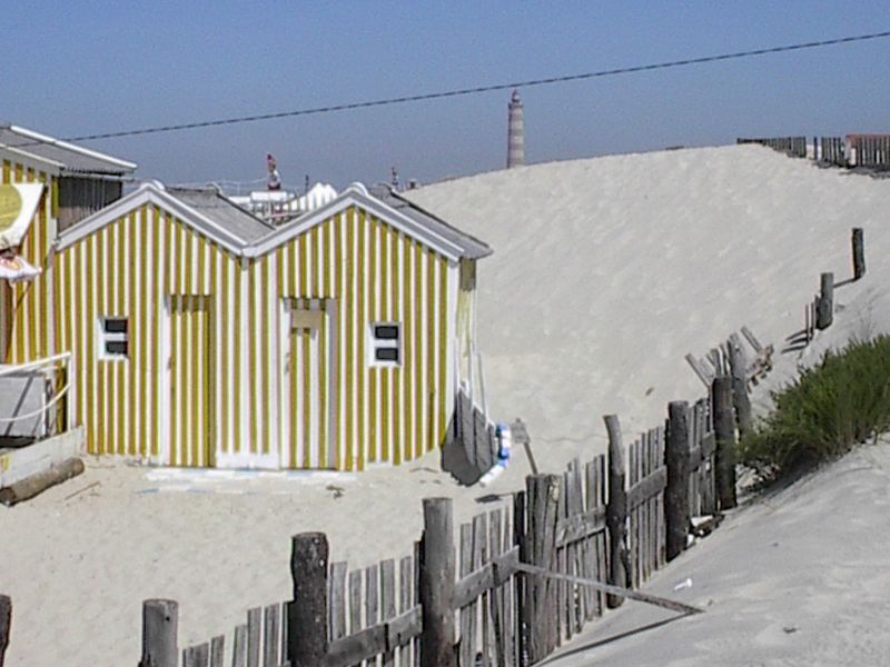 Imitação das casinhas da Costa Nova-Praia da Barra