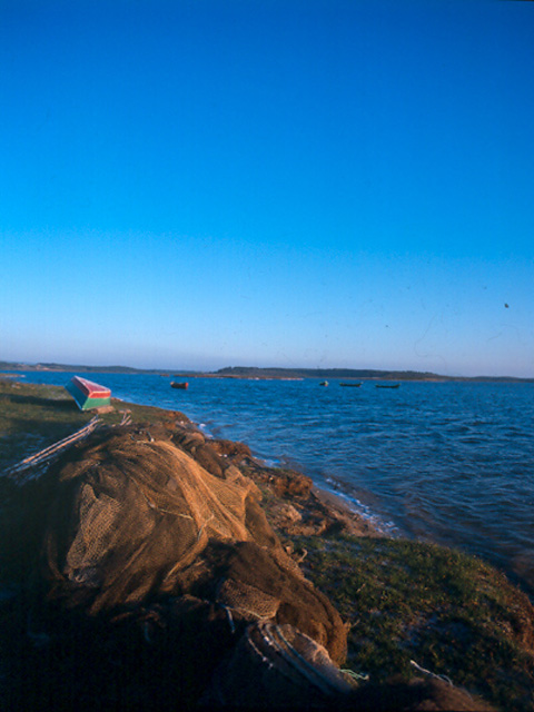 Vista sobre a Lagoa de Santo André