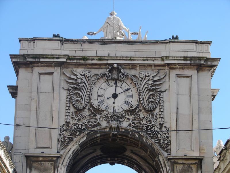Arco da Rua Augusta - Relógio