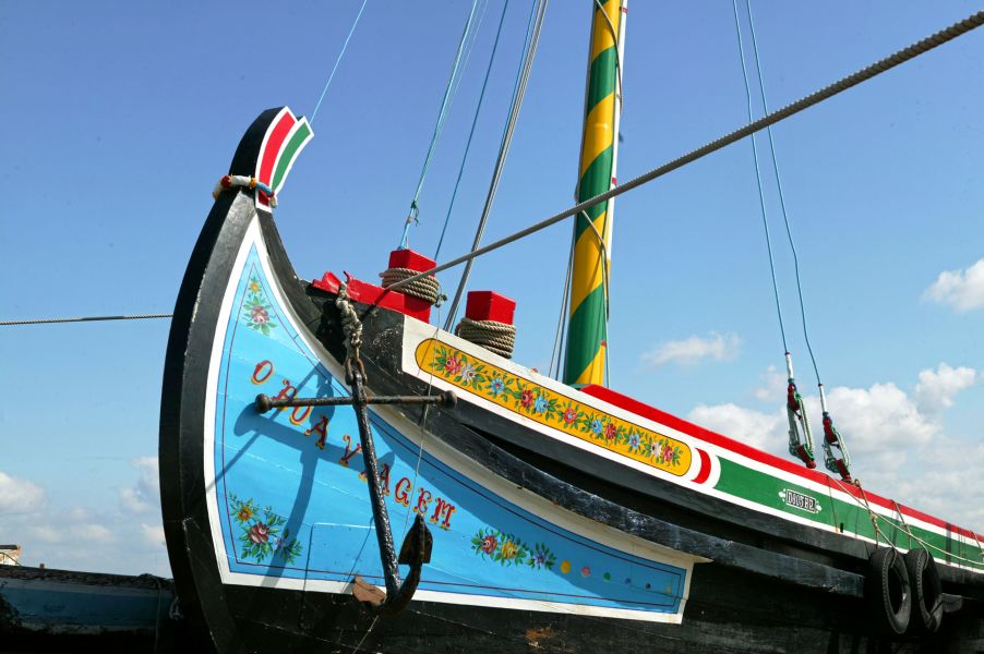 Embarcações tradicionais da Câmara Municipal da Moita