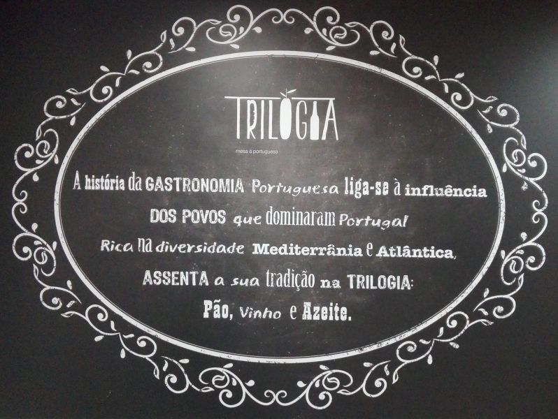 Restaurante Trilogia - mesa à portuguesa